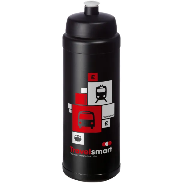 Baseline® Plus grip 750 ml sports lid sport bottle Solid black