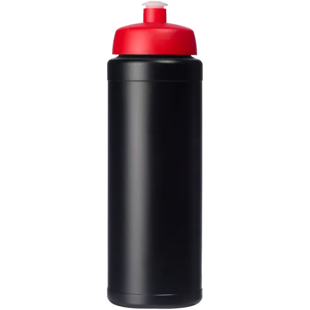 Baseline® Plus grip 750 ml sports lid sport bottle Solid black Red