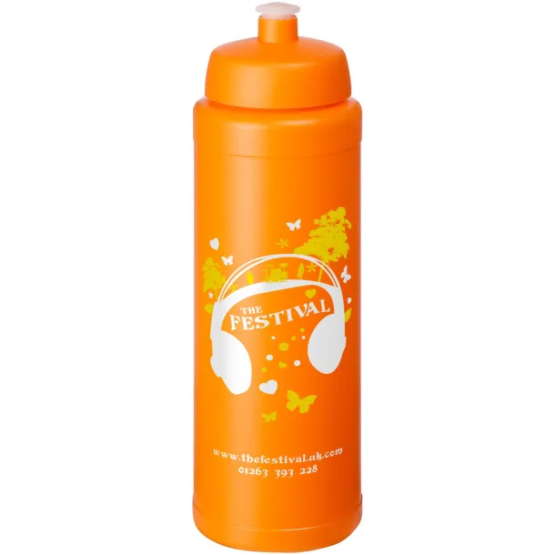 Baseline® Plus grip 750 ml sports lid sport bottle Orange