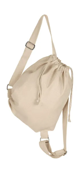  Platneni ruksak s naramenicama i vezicama - SG Accessories - BAGS Natural