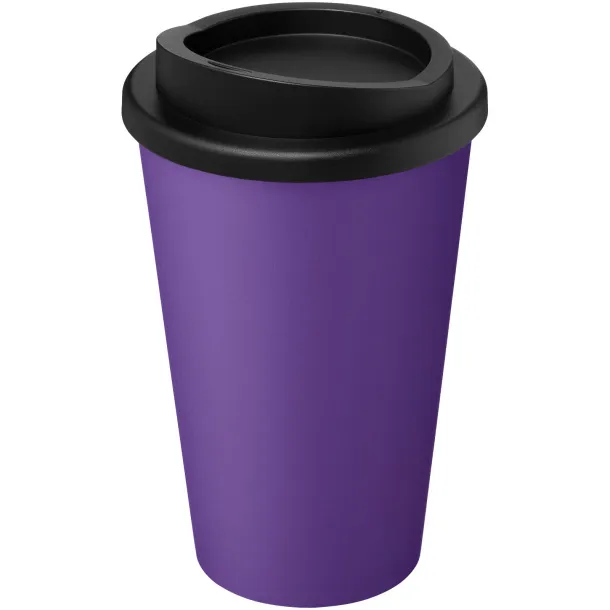 Americano® Recycled 350 ml insulated tumbler Purple Solid black