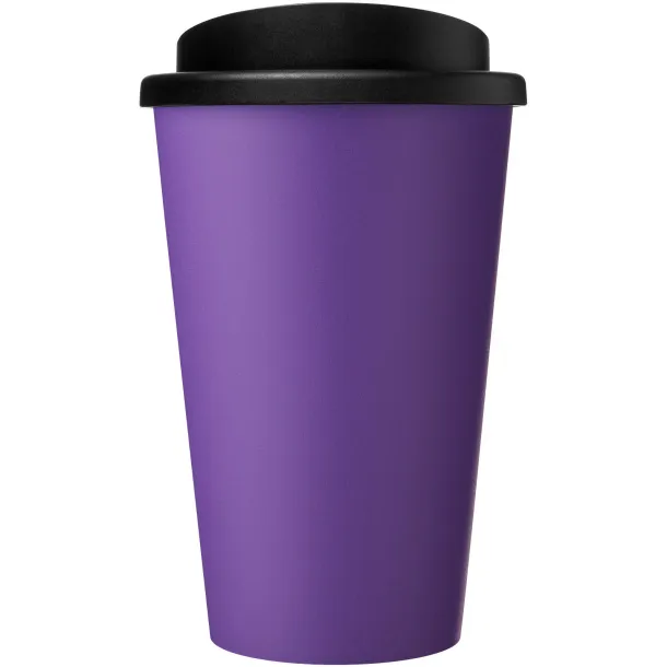 Americano® Recycled 350 ml insulated tumbler Purple Solid black