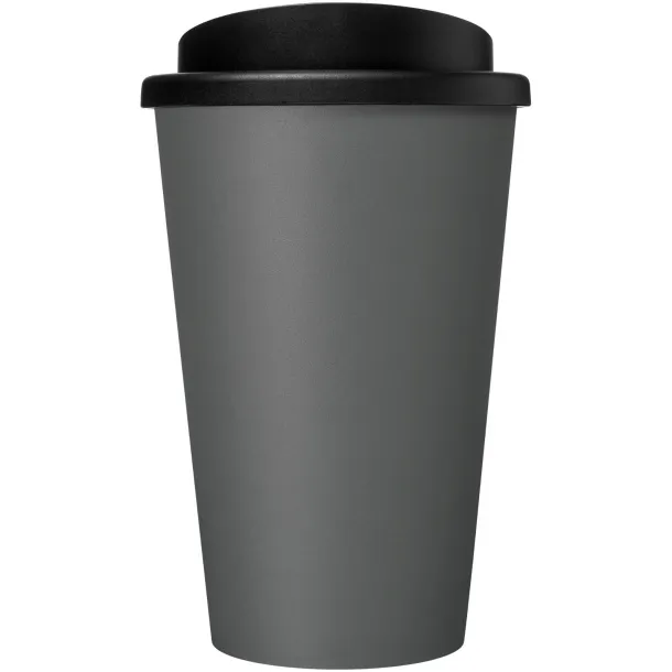 Americano® Recycled termo šalica, 350 ml Siva Solid black