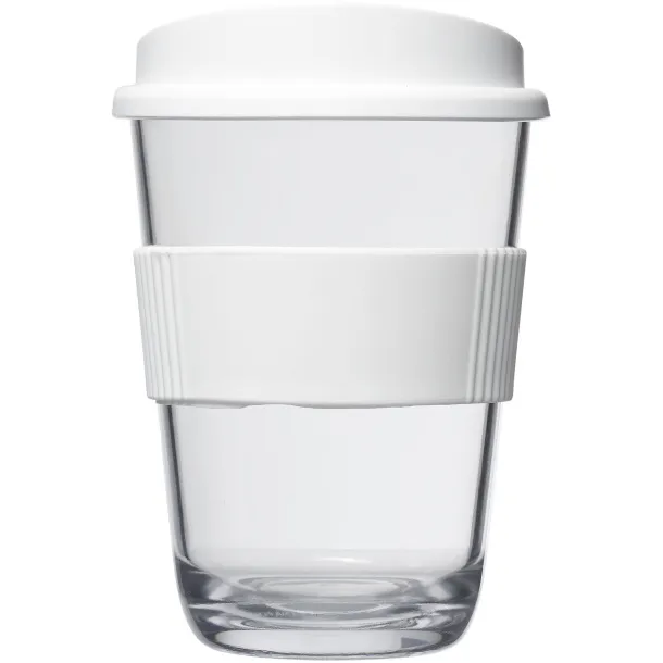 Americano® Cortado 300 ml tumbler with grip - Unbranded White