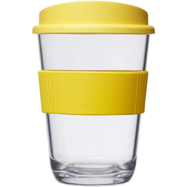 Americano® Cortado 300 ml tumbler with grip - Unbranded Yellow