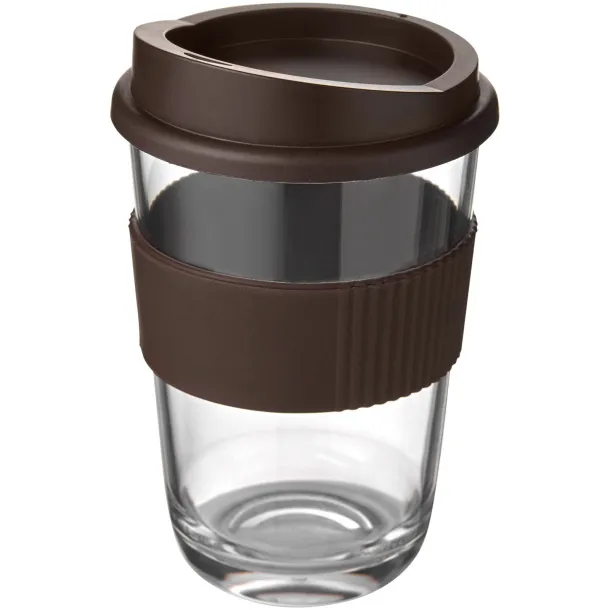 Americano® Cortado 300 ml tumbler with grip - Unbranded Brown