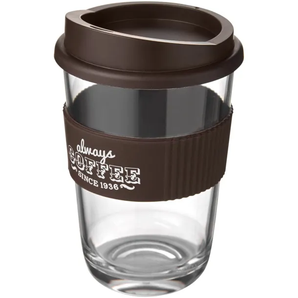 Americano® Cortado 300 ml tumbler with grip Brown