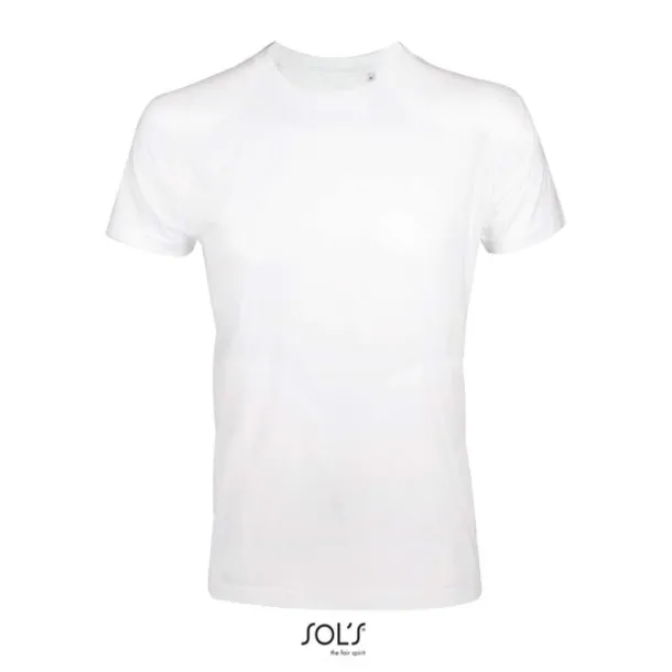  SOL'S IMPERIAL FIT - MEN'S ROUND NECK CLOSE FITTING T-SHIRT - SOL'S White