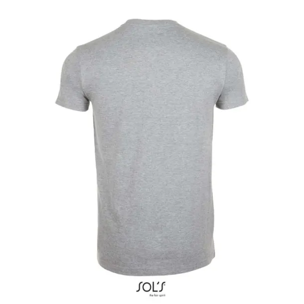  SOL'S IMPERIAL FIT - MEN'S ROUND NECK CLOSE FITTING T-SHIRT - SOL'S Grey Melange