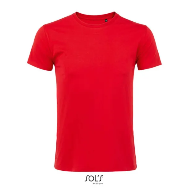  SOL'S IMPERIAL FIT - MEN'S ROUND NECK CLOSE FITTING T-SHIRT - SOL'S Red