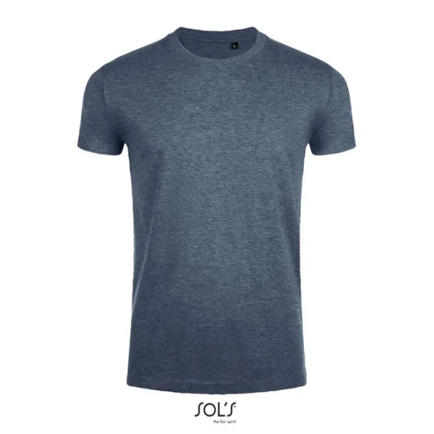  SOL'S IMPERIAL FIT - MEN'S ROUND NECK CLOSE FITTING T-SHIRT - SOL'S Heather Denim