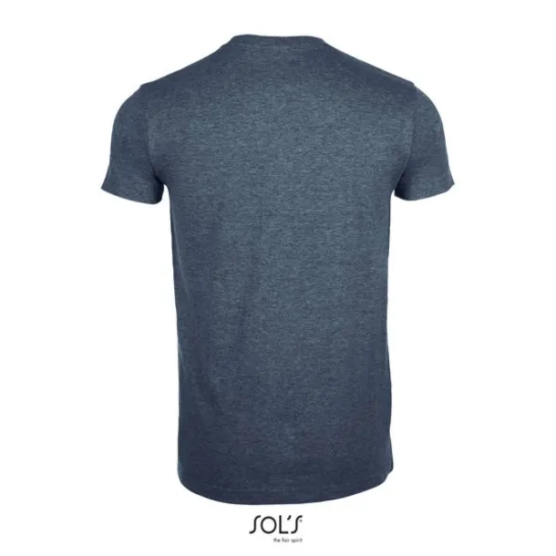  SOL'S IMPERIAL FIT - MEN'S ROUND NECK CLOSE FITTING T-SHIRT - SOL'S Heather Denim