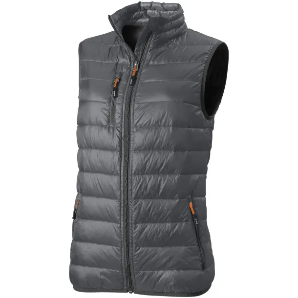 Fairview light down ladies bodywarmer - Elevate Life Steel grey