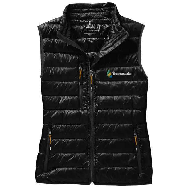 Fairview light down ladies bodywarmer - Elevate Life Solid black