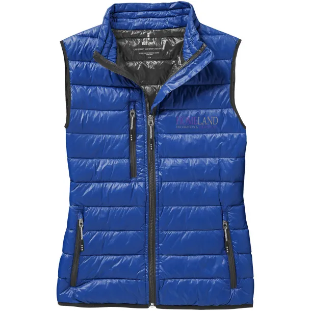 Fairview light down ladies bodywarmer - Elevate Life Blue