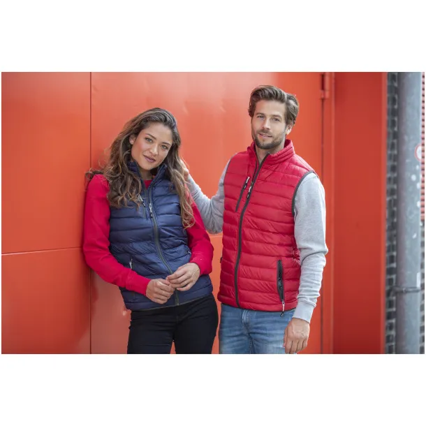 Fairview light down ladies bodywarmer - Elevate Life Red