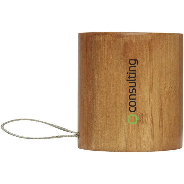 Lako bamboo Bluetooth® speaker - Unbranded Natural