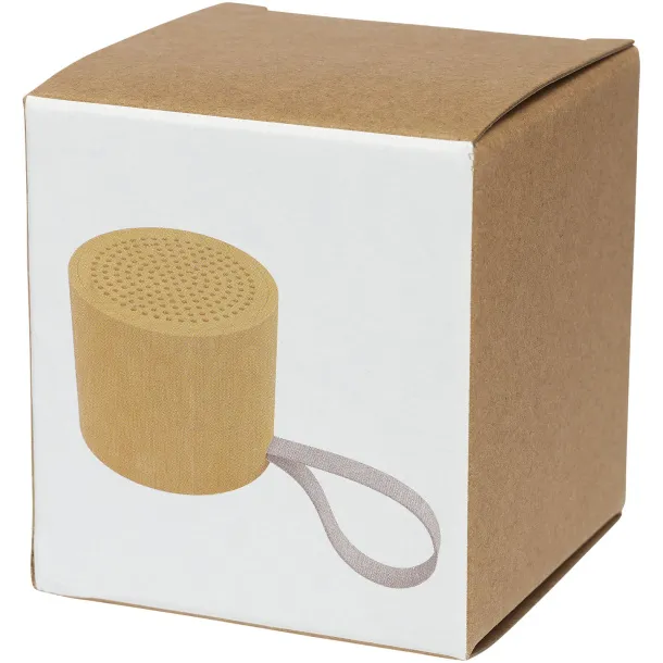 Lako bamboo Bluetooth® speaker - Unbranded Natural