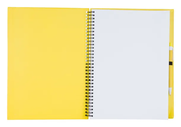 Tecnar notebook Yellow