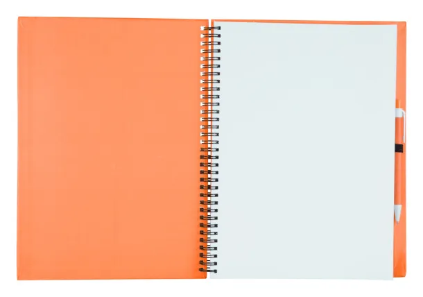 Tecnar notebook Orange