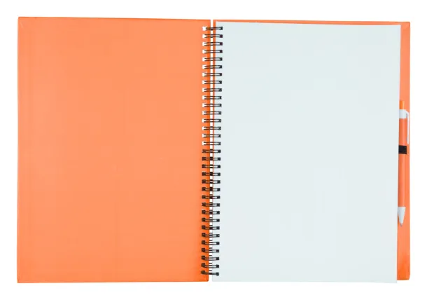 Tecnar notebook Orange