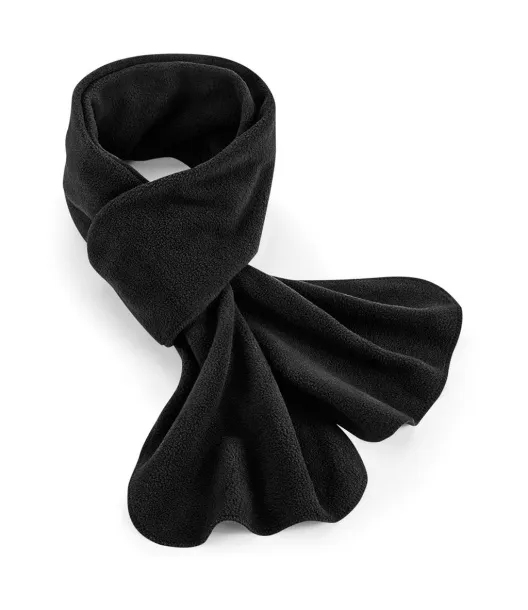  Recycled Fleece Scarf - Beechfield Black