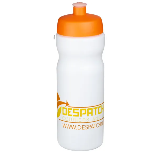 Baseline® Plus 650 ml sport bottle - Unbranded White Orange