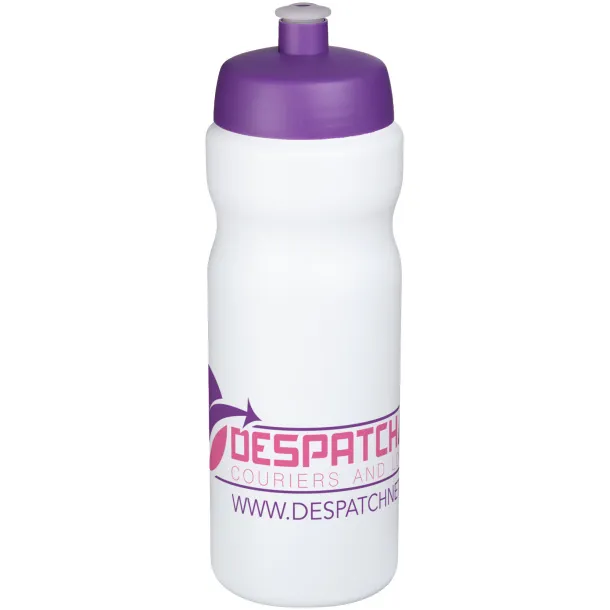 Baseline® Plus 650 ml sport bottle - Unbranded White Purple