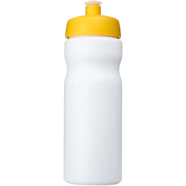 Baseline® Plus 650 ml sport bottle - Unbranded White Yellow