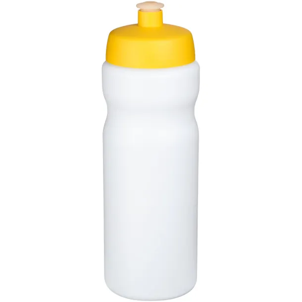 Baseline® Plus 650 ml sport bottle - Unbranded White Yellow