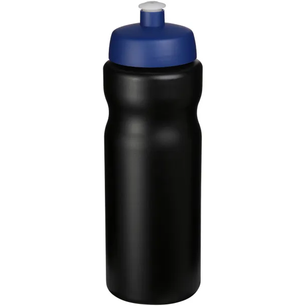 Baseline® Plus 650 ml sport bottle - Unbranded Solid black Blue