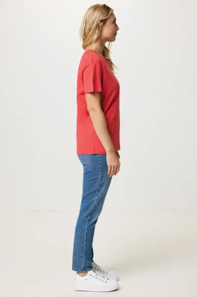  Iqoniq Yala women lightweight recycled cotton t-shirt - iqoniq Red 