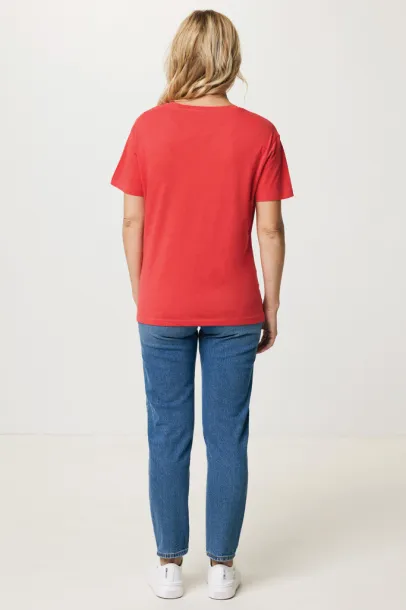  Iqoniq Yala women lightweight recycled cotton t-shirt - iqoniq Red 