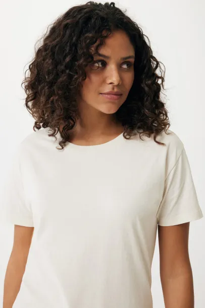  Iqoniq Yala women lightweight recycled cotton t-shirt - iqoniq natural raw