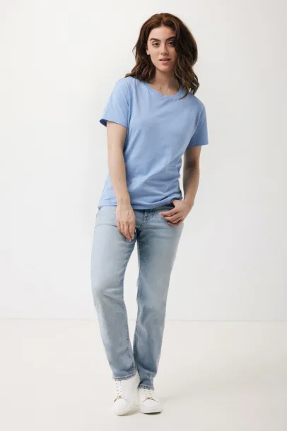  Iqoniq Yala women lightweight recycled cotton t-shirt - iqoniq sky blue