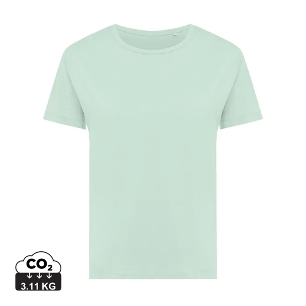  Iqoniq Yala women lightweight recycled cotton t-shirt - iqoniq crushed mint 