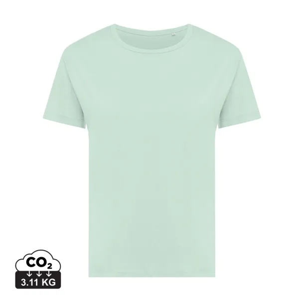  Iqoniq Yala women lightweight recycled cotton t-shirt - iqoniq crushed mint 