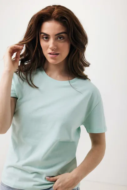  Iqoniq Yala women lightweight recycled cotton t-shirt - iqoniq crushed mint 