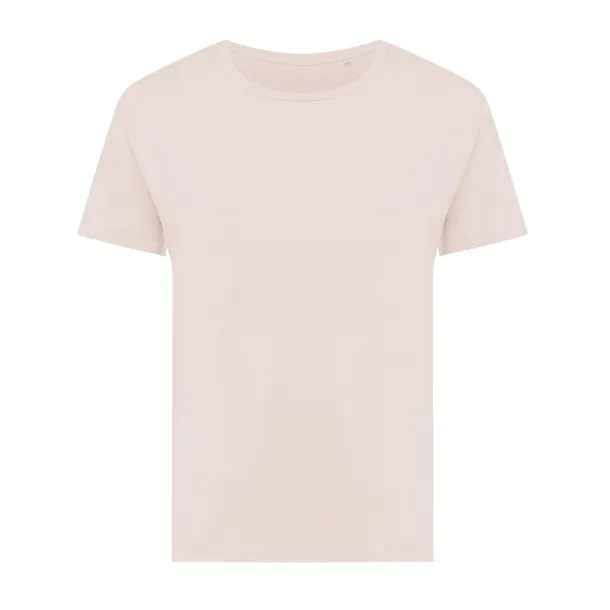  Iqoniq Yala women lightweight recycled cotton t-shirt - iqoniq cloud pink 