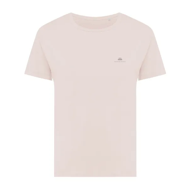  Iqoniq Yala women lightweight recycled cotton t-shirt - iqoniq cloud pink 