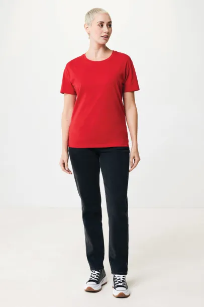  Iqoniq Yala women lightweight recycled cotton t-shirt - iqoniq Crvena