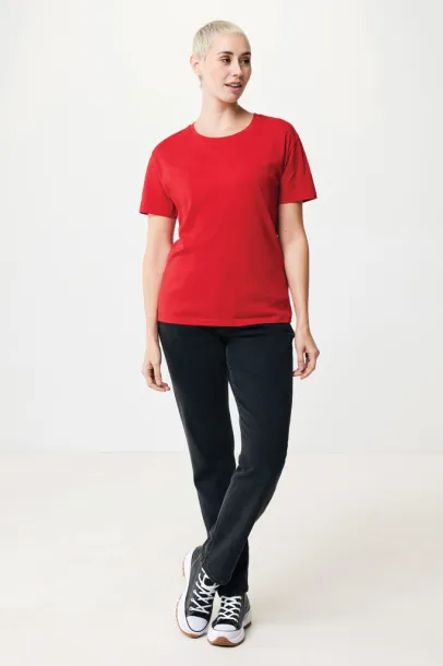  Iqoniq Yala women lightweight recycled cotton t-shirt - iqoniq Crvena