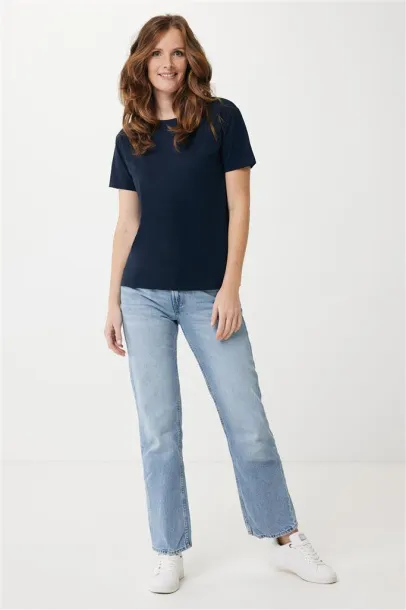  Iqoniq Yala women lightweight recycled cotton t-shirt - iqoniq navy