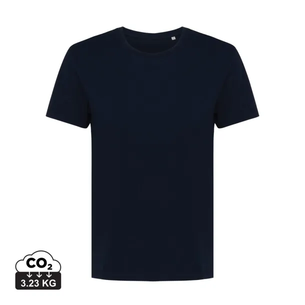  Iqoniq Yala women lightweight recycled cotton t-shirt - iqoniq navy