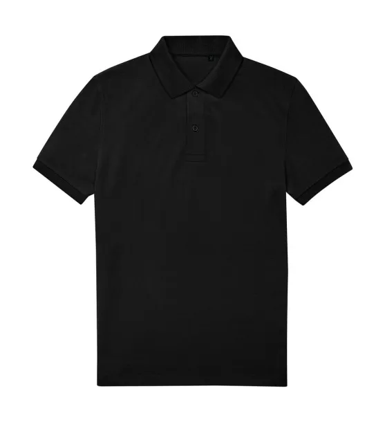  Eco muška polo majica, 180 g/m² - B&C Crna