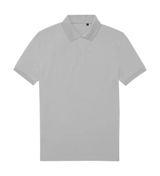  Eco muška polo majica - B&C Pacific Grey