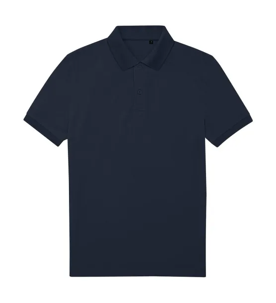  Eco muška polo majica, 180 g/m² - B&C Mornarsko plava