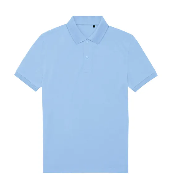  Eco muška polo majica, 180 g/m² - B&C Lotus Blue
