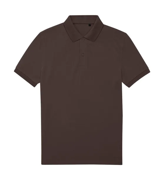  Eco muška polo majica, 180 g/m² - B&C Roasted Coffee