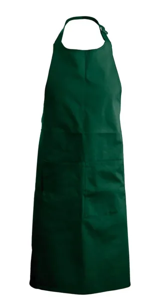  COTTON APRON WITH POCKET - Kariban Bottle Green